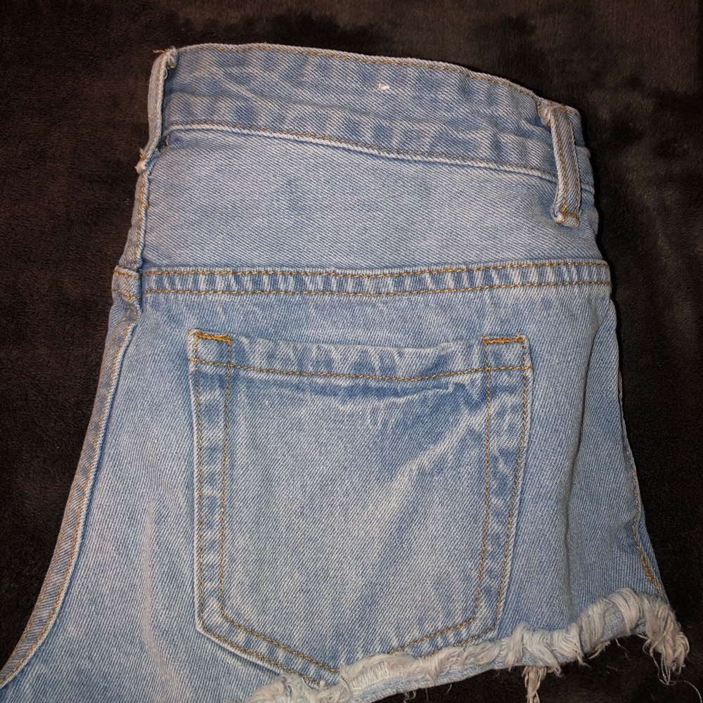 High rise shorts